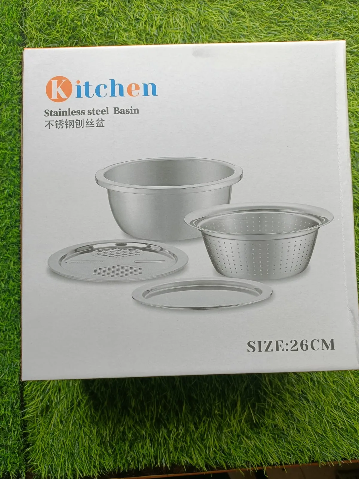 3 in 1 Vegetable Cutter with Drain Basket