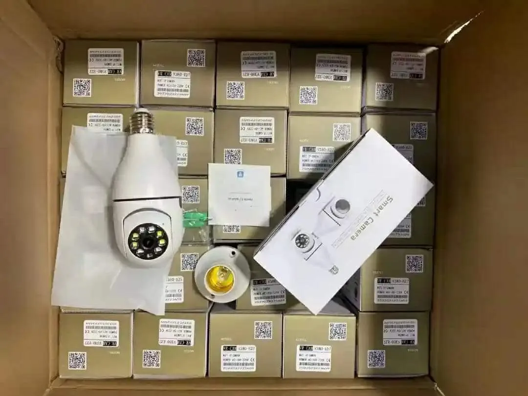 Smart Bulb Camera V380 with 6 months Warranty