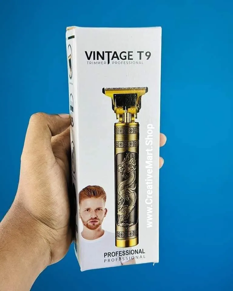 Vintage t9 trimmer double battery